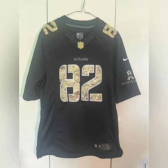 Salute To Service Dallas Cowboys Jason Witten #82 Nike Jersey, Men's Small
